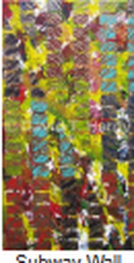 Subway Wall 001 — historical artwork by David Thomas Hardy