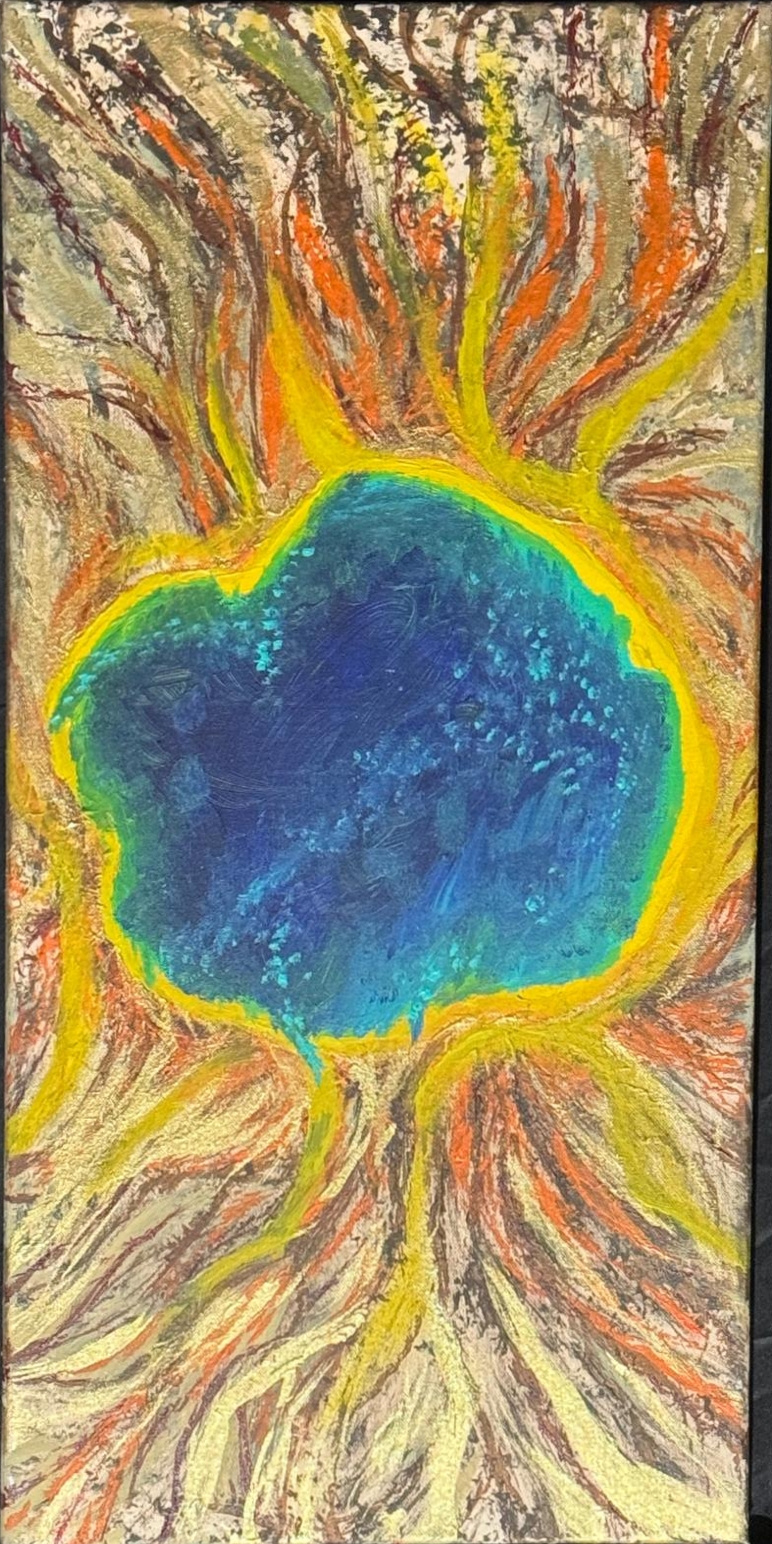 Blue Spring — artwork by David Thomas Hardy