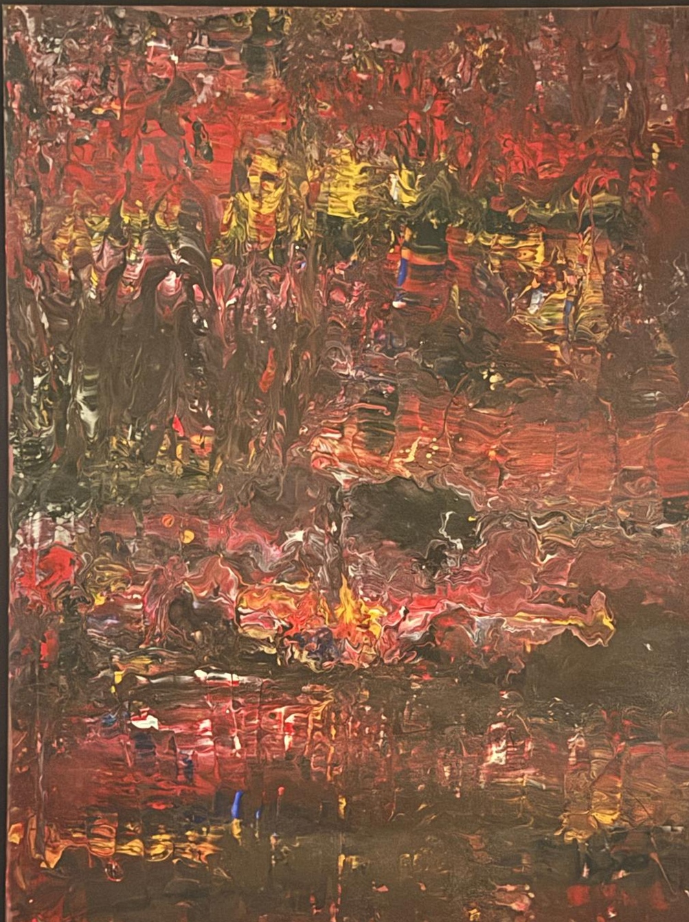 Crimson Symphony — artwork by David Thomas Hardy