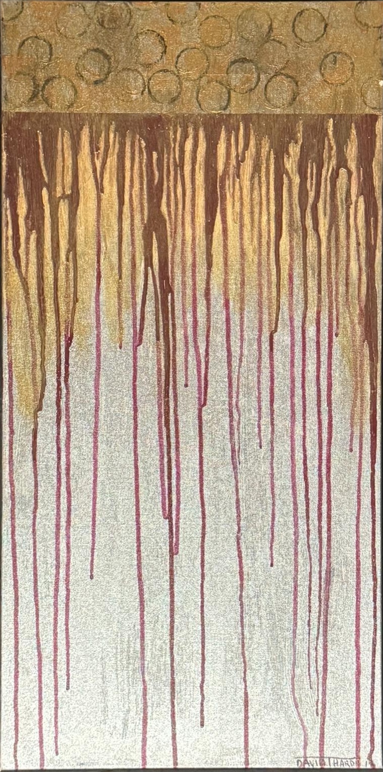 Descending Memory — original painting by David Thomas Hardy