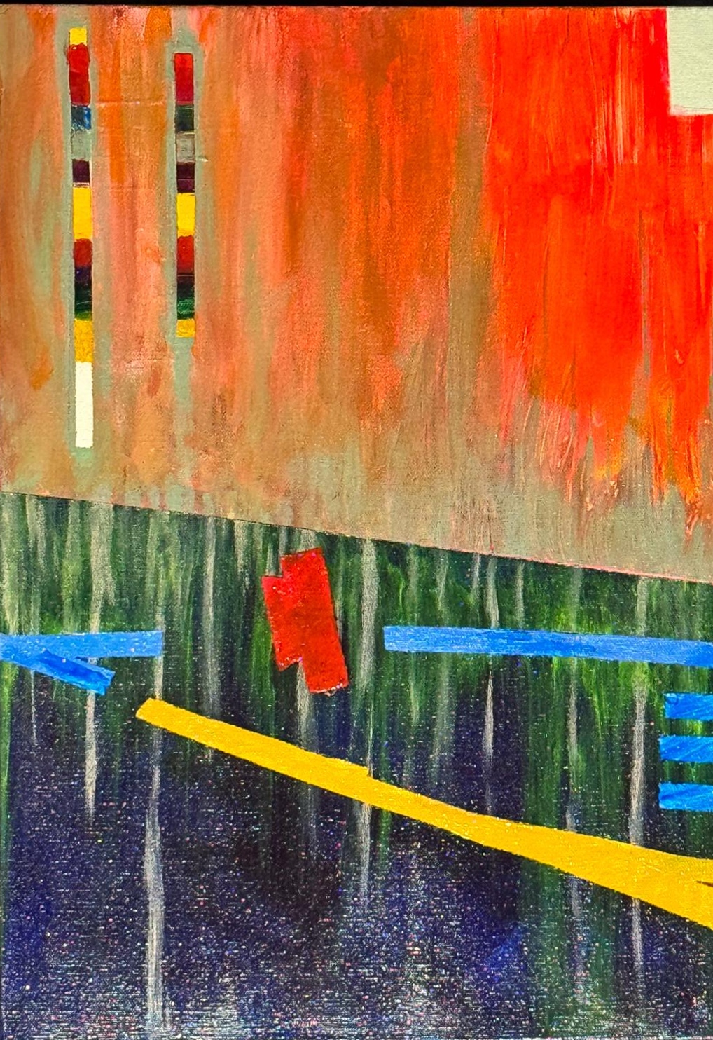 Dynamic Plains — original painting by David Thomas Hardy