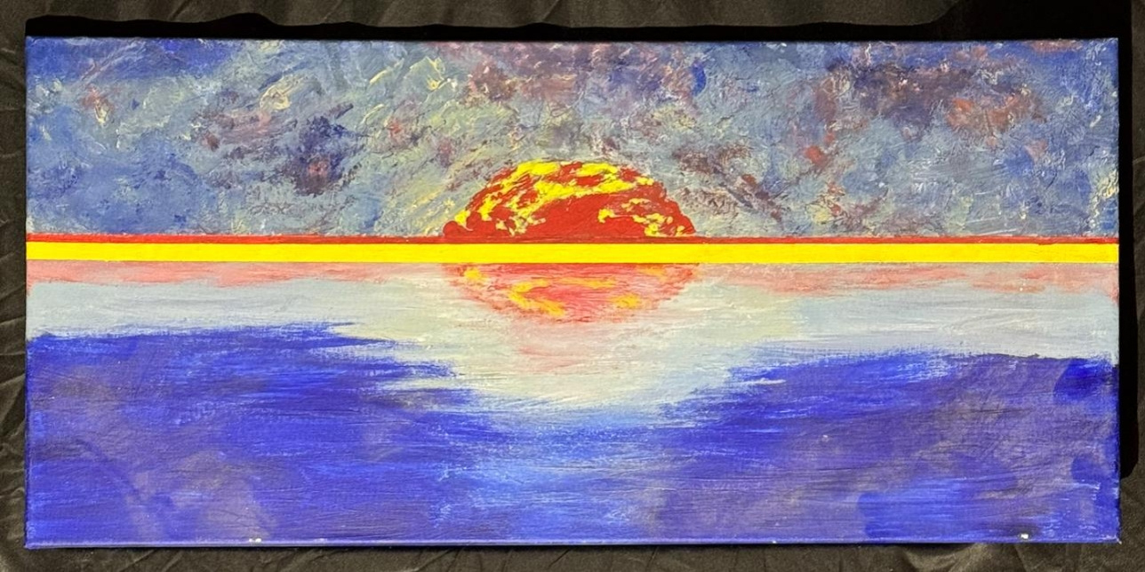 Ember Horizon — artwork by David Thomas Hardy