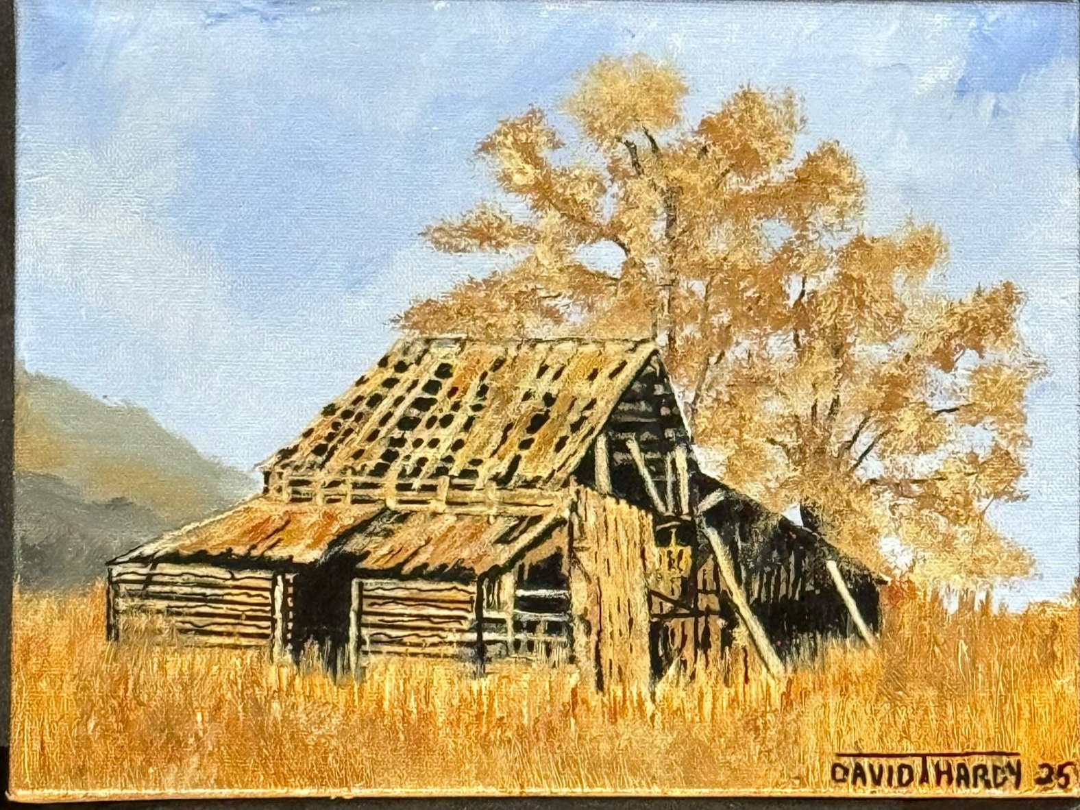 Golden Ruin — artwork by David Thomas Hardy