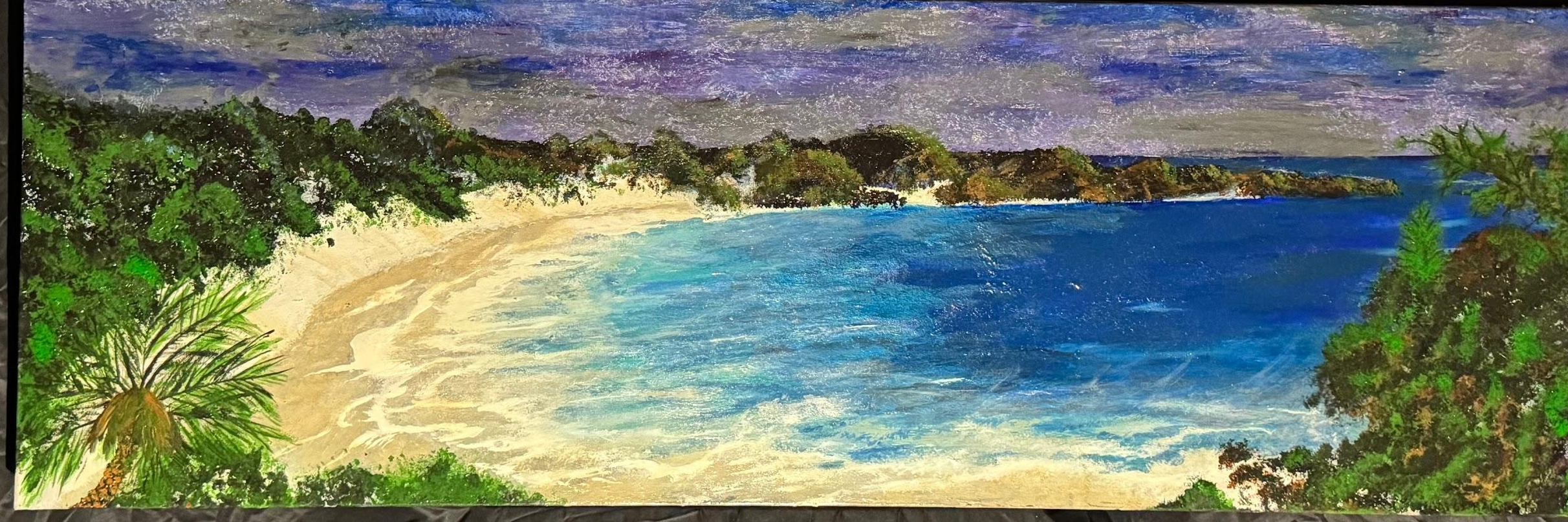 Half Moon Bay — artwork by David Thomas Hardy