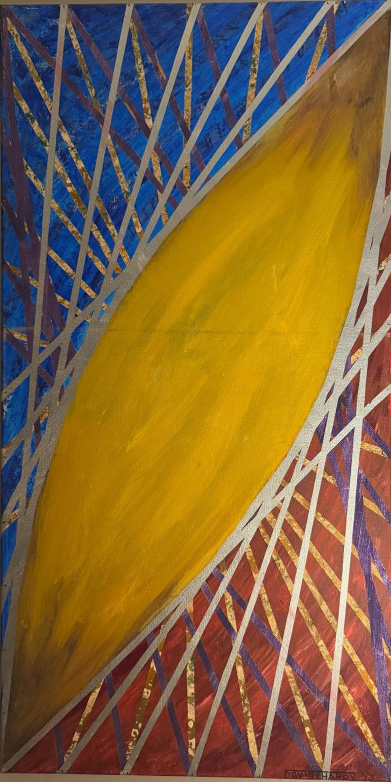 Luminous Divide — original painting by David Thomas Hardy
