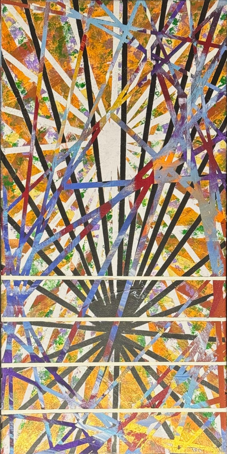 Luminous Web — original painting by David Thomas Hardy