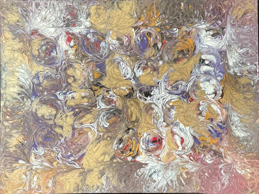 Morphogenesis — original painting by David Thomas Hardy