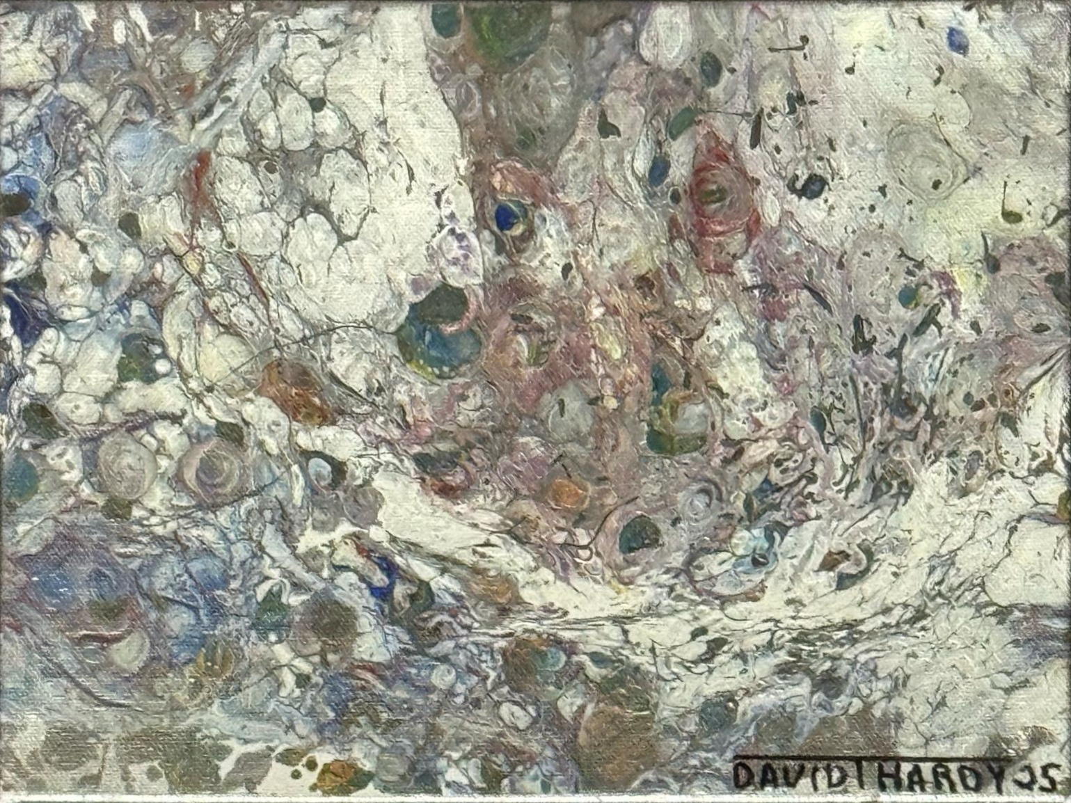 Morphogenetic Surface (3) — original painting by David Thomas Hardy
