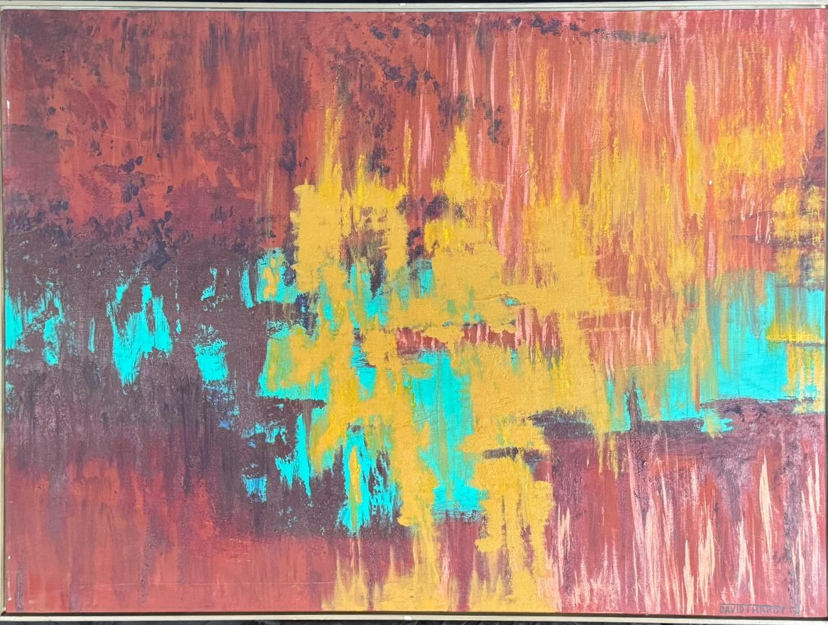 Painted Canyon — artwork by David Thomas Hardy