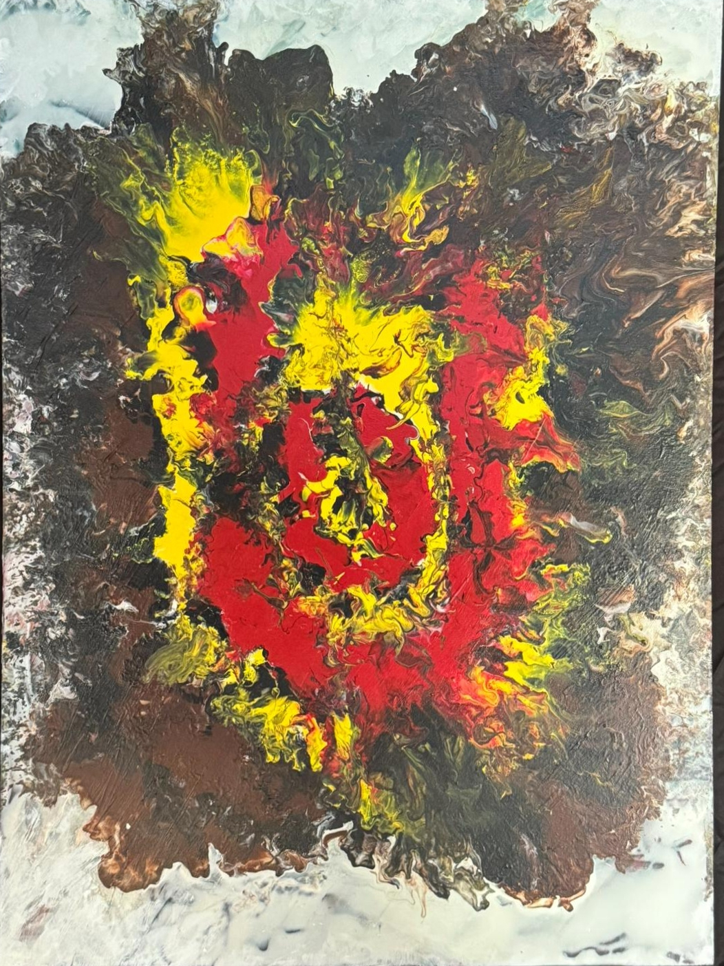 Phoenix Core — original painting by David Thomas Hardy