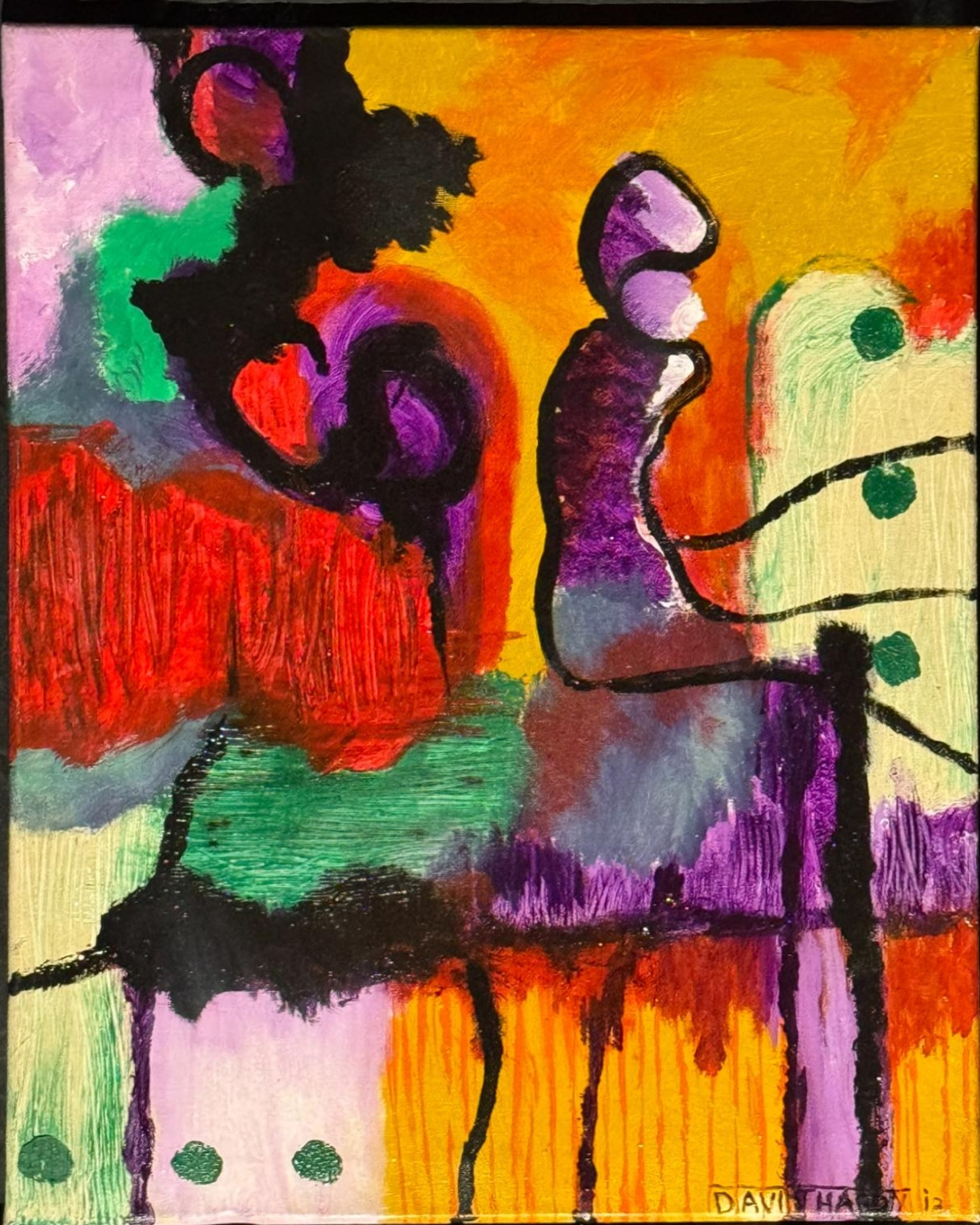 Prismatic Flow — original painting by David Thomas Hardy