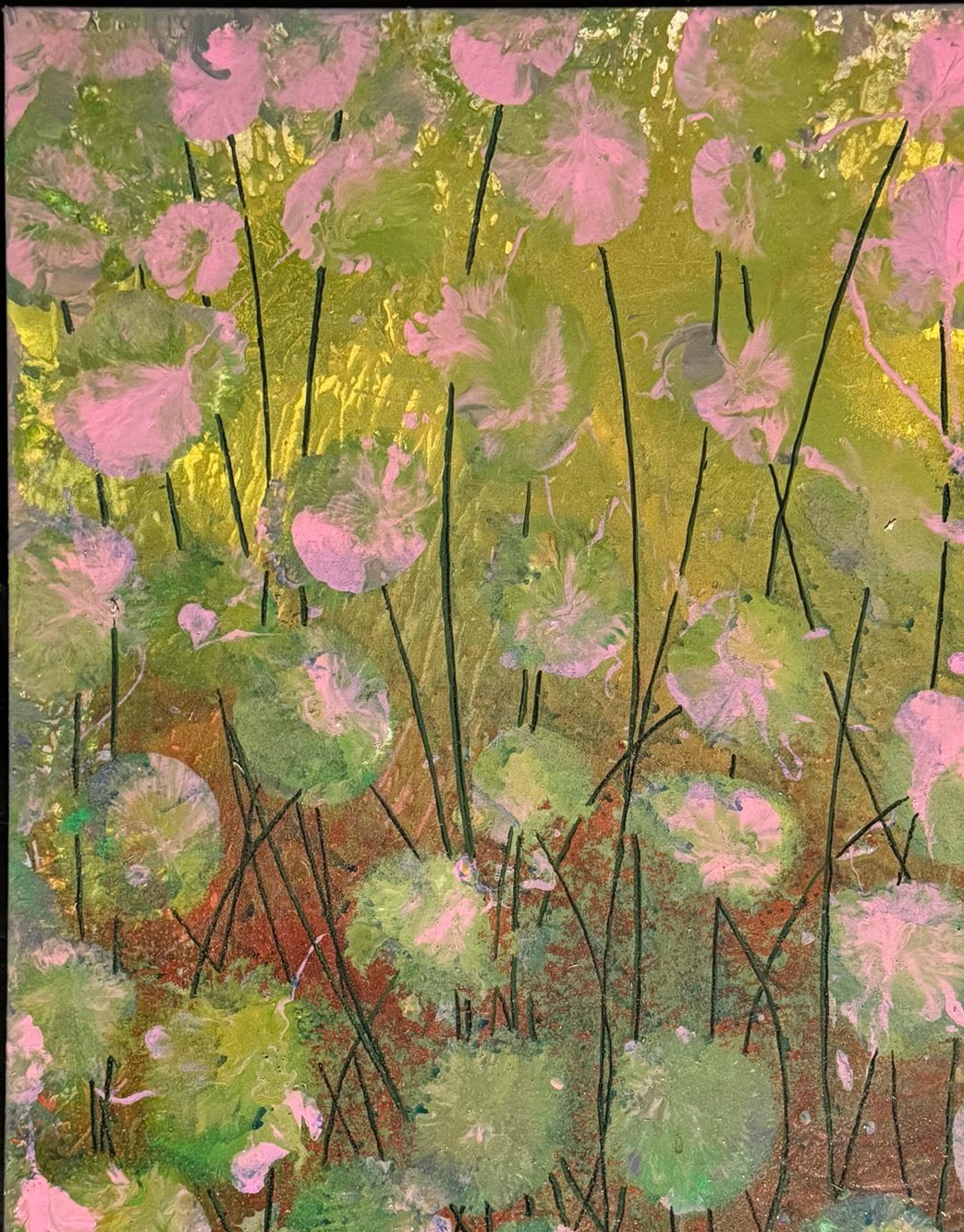 Soft Bloom Dark Earth I — artwork by David Thomas Hardy