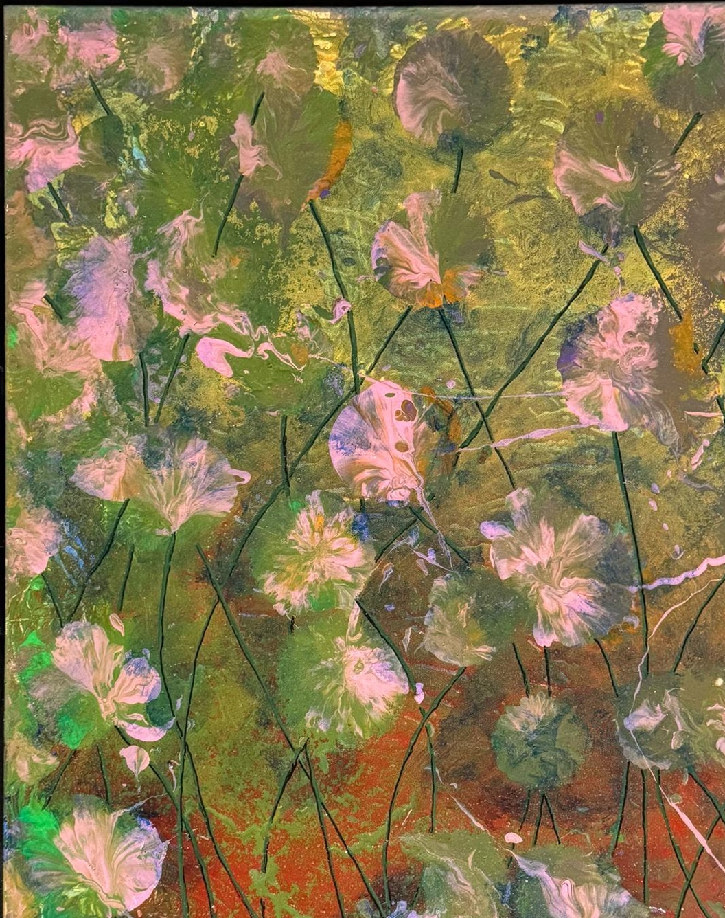 Soft Bloom Dark Earth II — artwork by David Thomas Hardy