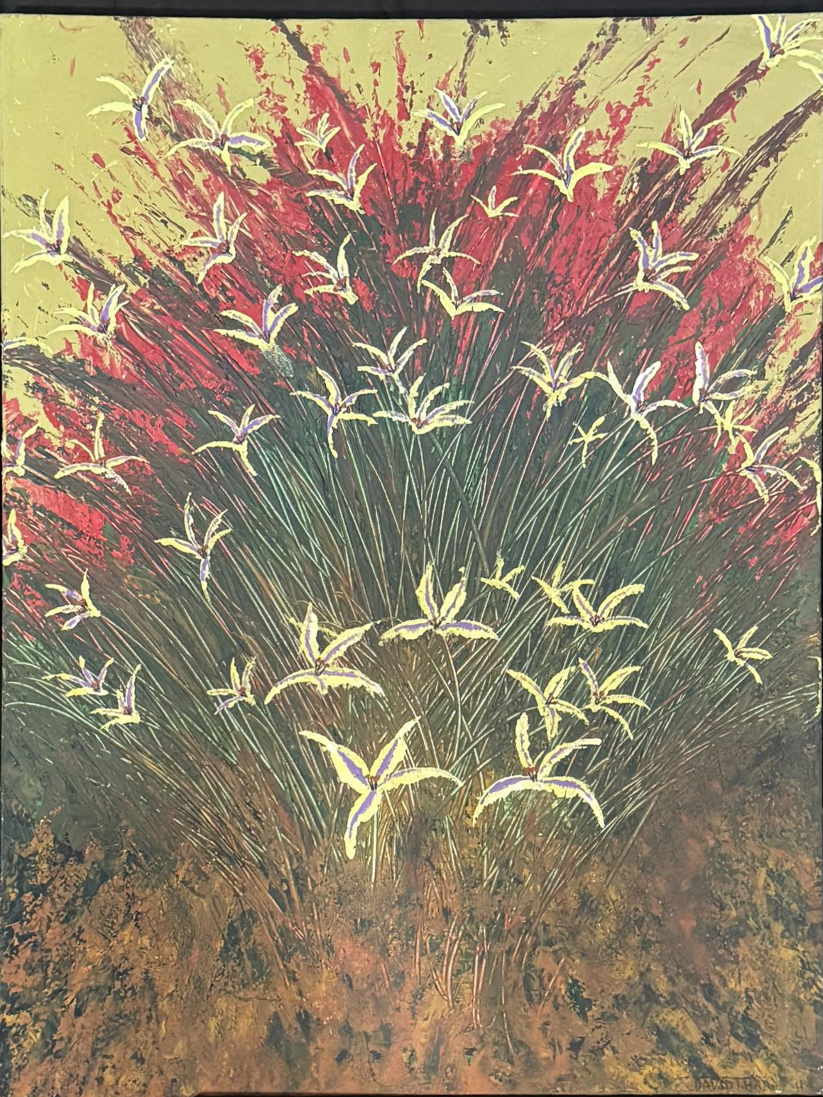 Taking Flight — original painting by David Thomas Hardy