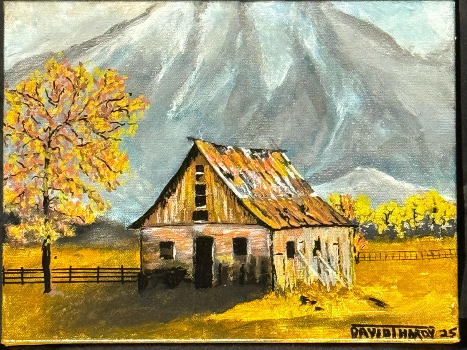 The Shape of a Vanishing Summer — artwork by David Thomas Hardy