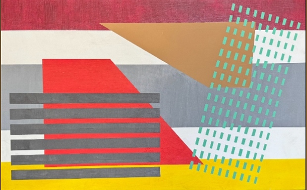Transit Lines — original painting by David Thomas Hardy