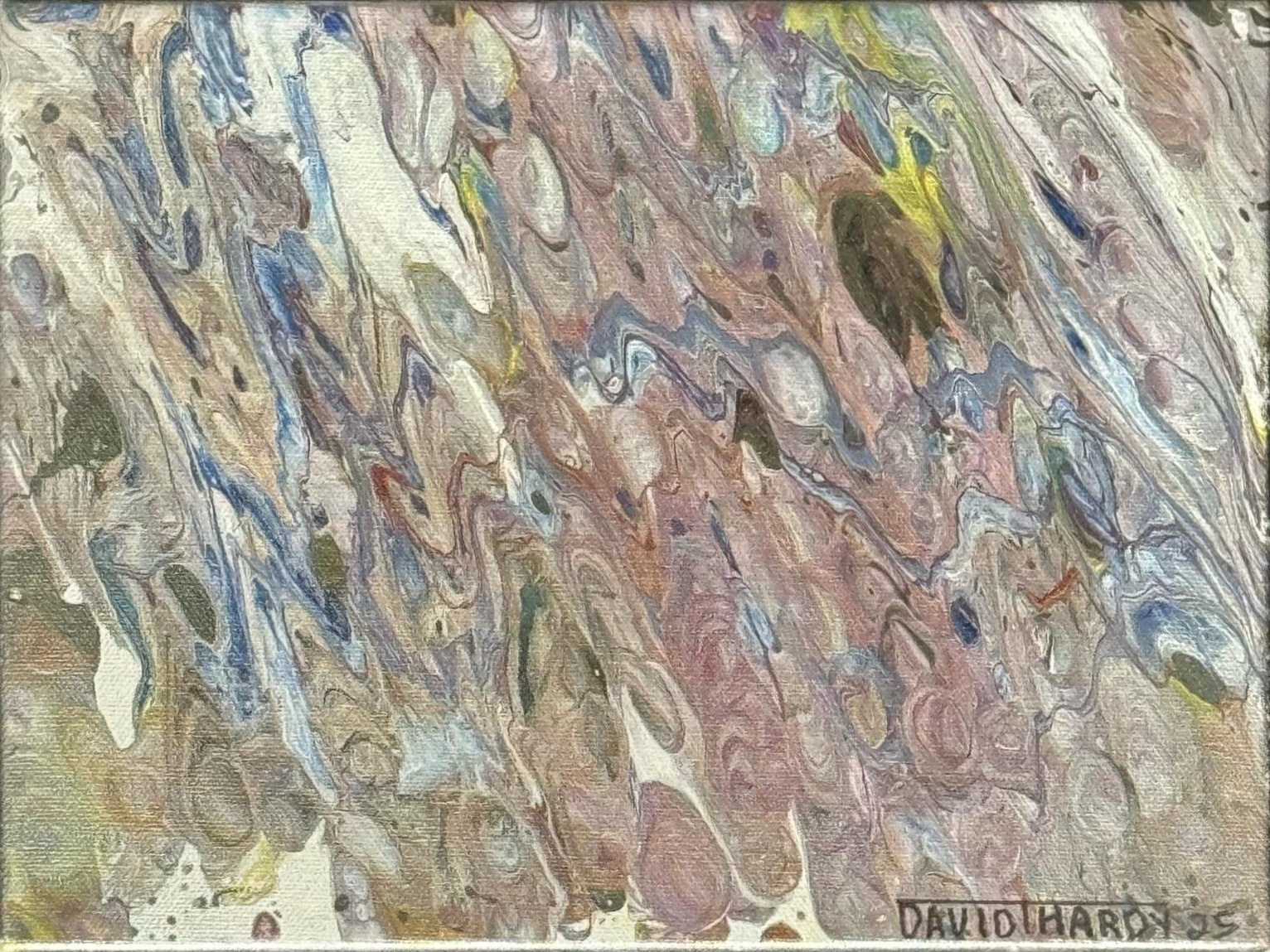 Wind borne Stratification (1) — artwork by David Thomas Hardy