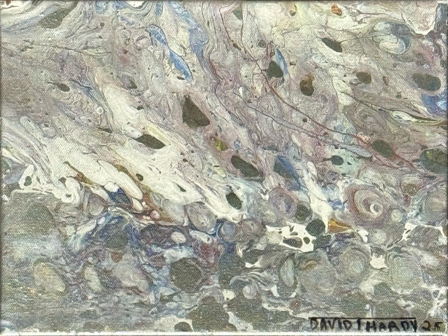 Wind borne Stratification (2) — artwork by David Thomas Hardy