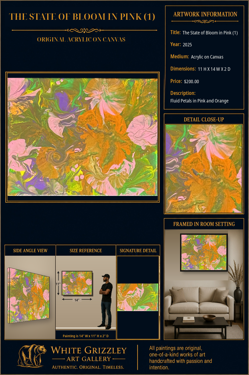 White Grizzley Art collector presentation for The State of Bloom in Pink (1)